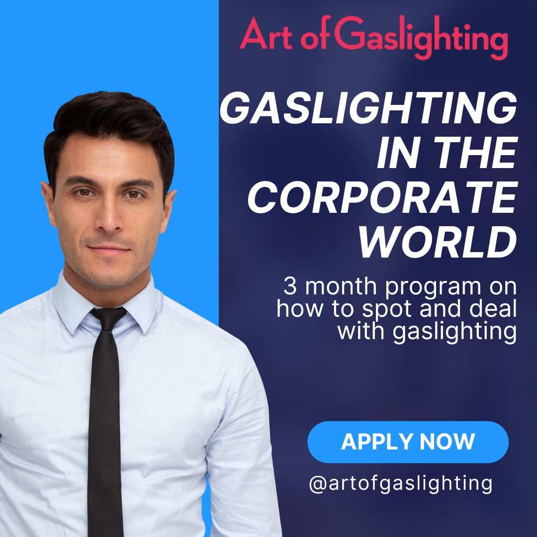 Gaslighting in the corporate world